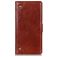Mobigear Ranch Housse OPPO Reno 4 Etui Porte-Monnaie - Marron