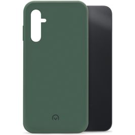 Mobilize Rubber Gelly Coque Samsung Galaxy A14 Coque arrière en TPU Souple - Matt Green