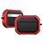 Mobigear Slim Armor Coque rigide antichoc pour Apple AirPods Pro 2 - Noir / Rouge