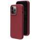 Mobiparts Coque iPhone 13 Pro Coque arrière en Silicone - Plum Red