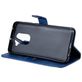 Mobigear Zipper Housse Xiaomi Redmi Note 9 Etui Porte-Monnaie - Bleu