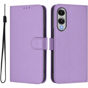 Mobigear Urban Wallet Housse Samsung Galaxy S25 Edge Etui Porte-Monnaie - Violet