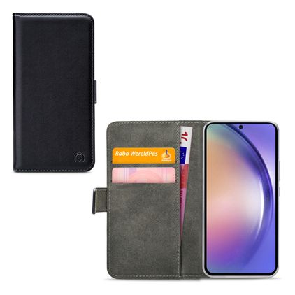 Mobilize Classic Gelly Wallet Housse Samsung Galaxy A54 Etui Porte-Monnaie - Noir