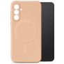 My Style Protective Flex Coque Samsung Galaxy A57 MagSafe Coque arrière en TPU Souple - Soft Pink