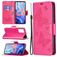 Mobigear Butterfly Housse Xiaomi Redmi Note 11T Etui Porte-Monnaie - Magenta