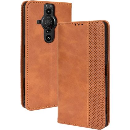 Mobigear Sensation Sony Xperia Pro-I Étui Portefeuille - Marron