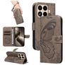 Mobigear Butterfly Housse Xiaomi 15T Pro Etui Porte-Monnaie - Gris