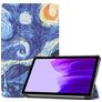 Mobigear Tri-Fold Coque Samsung Galaxy Tab A7 Lite Etui - The Starry Night