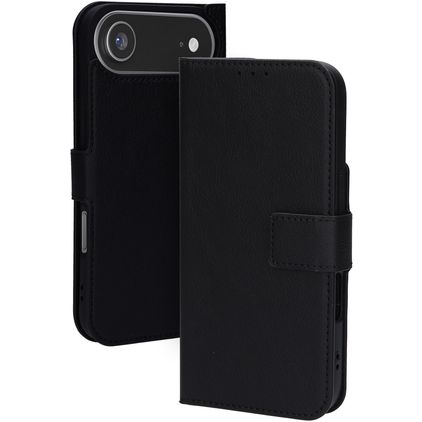 Mobiparts Classic Wallet Housse iPhone Air MagSafe Etui - Noir