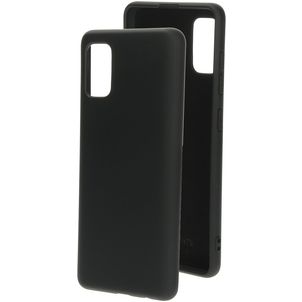 Mobiparts Coque Samsung Galaxy A41 Coque arrière en Silicone - Noir