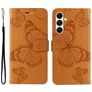 Mobigear Butterfly Housse Samsung Galaxy A26 Etui Porte-Monnaie - Cognac