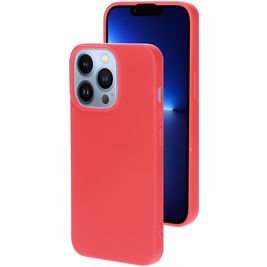 Mobiparts Coque iPhone 13 Pro Coque arrière en Silicone - Scarlet Red