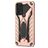 Mobigear Armor Stand Coque Samsung Galaxy A03s Coque arrière Rigide Anti-Chocs avec Support Amovible - Rose doré