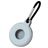 Mobigear Circle Key Coque TPU souple Porte-clés pour Apple AirTag - Blanc