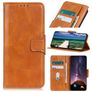 Mobigear Classy Housse POCO X3 GT Etui Porte-Monnaie - Cognac