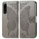 Mobigear Butterfly Housse Sony Xperia 5 IV Etui Porte-Monnaie - Gris