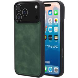 Mobiparts Classic Coque iPhone 17 Pro Max MagSafe Coque arrière Rigide - Emerald Green