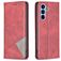 Mobigear Rhombus Slim Housse Samsung Galaxy A54 Etui - Rouge