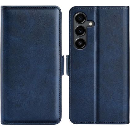 Mobigear Slim Magnet Housse Samsung Galaxy S25 FE Etui Porte-Monnaie - Dark Blue