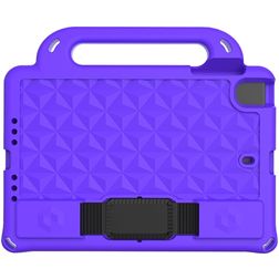 Mobigear Diamond Coque iPad Mini 6 (2021) Coque de tablette pour enfants avec Poignée Enfants en EVA - Violet