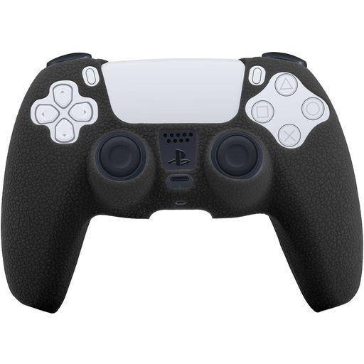 Mobigear Classic Coque Playstation 5 controller Thin Coque en Silicone Souple - Noir