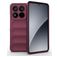 Mobigear Bumpy Coque Xiaomi 15 Pro Coque arrière en TPU Souple - Bordeaux