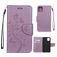 Mobigear Flowers Housse iPhone 11 Etui Porte-Monnaie - Violet