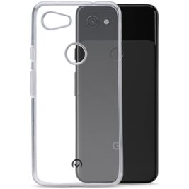 Mobilize Gelly Coque Transparente Google Pixel 3a Coque arrière en TPU Souple - Transparent