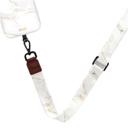 MIO Lanyard Cordon de téléphone universel réglable - White Marble