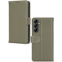 Mobilize Premium Gelly Wallet Housse Samsung Galaxy A14 Etui Porte-Monnaie - Vert