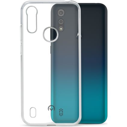 Mobilize Gelly Coque Transparente Motorola Moto E6s (2020) Coque arrière en TPU Souple - Transparent