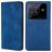 Mobigear Retro Slim Housse Vivo X80 Pro Etui Porte-Monnaie - Bleu