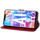 Mobigear Wallet Housse Huawei Mate 20 Lite Etui Porte-Monnaie - Rouge