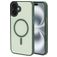 Mobiparts Hardcover Coque iPhone 16 Plus MagSafe Coque arrière Rigide - Satin Green
