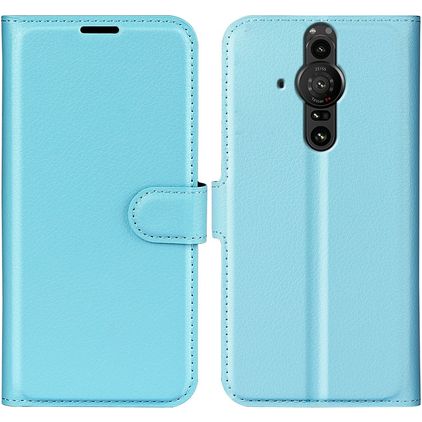 Mobigear Classic Housse Sony Xperia Pro-I Etui Porte-Monnaie - Bleu