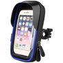 Mobigear Weather Shield Support Vélo Guidon Coque Universel (max 17 cm x 9 cm) - Bleu