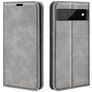 Mobigear Retro Slim Housse Google Pixel 7 Etui Porte-Monnaie - Gris