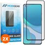 Mobigear Premium OnePlus 8T Verre trempé Protection d'écran - Compatible Coque - Noir (Lot de 2)