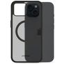 Mobilize Hybrid Coque iPhone 15 MagSafe Coque arrière Rigide Anti-Chocs - Noir