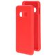Mobiparts Coque Samsung Galaxy S10e Coque arrière en Silicone - Scarlet Red