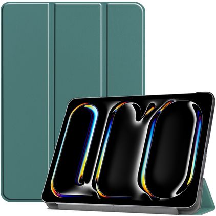 Mobigear Tri-Fold Coque iPad Pro 13 Pouces (2024) Etui - Vert