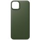 Nudient Coque iPhone 14 Plus MagSafe Coque arrière en Silicone - Pine Green