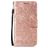 Mobigear Flower Wallet Case Rose Gold Huawei P40
