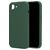 Mobiparts Coque iPhone 16e Coque arrière en Silicone - Forest Green