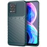 Mobigear Groove Coque Realme 8 Coque arrière en TPU Souple - Vert
