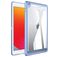 Mobigear Crystal iPad 7 (2019) Coque arrière rigide - Transparent / Bleu