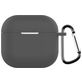 Mobigear Colors Coque Apple AirPods 4 Coque en Silicone Souple - Gris