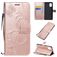 Mobigear Butterfly Housse Samsung Galaxy A51 5G Etui Porte-Monnaie - Rose doré