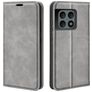 Mobigear Retro Slim OnePlus 10 Pro Étui Portefeuille - Gris
