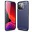 Mobigear Brushed Slim Coque iPhone 14 Pro Max Coque arrière en TPU Souple - Bleu